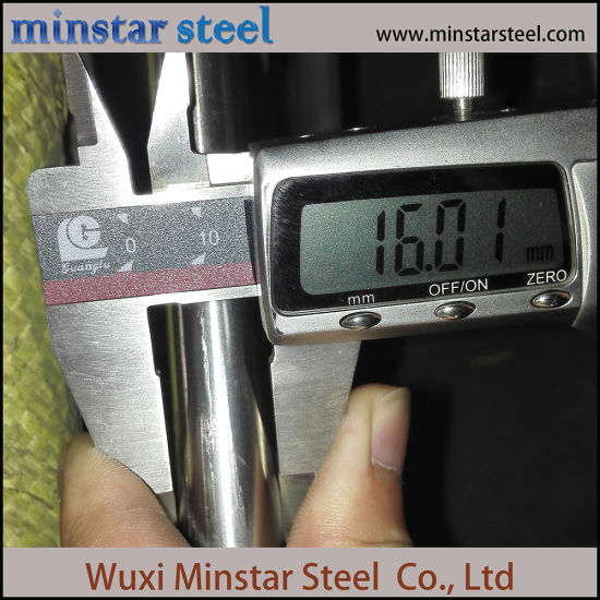Dia 16mm AISI 321 Polished Stainless Steel Round Bar Steel Rod