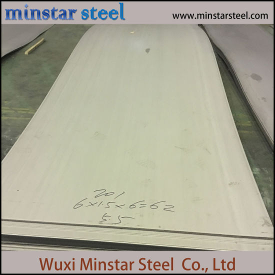 Hot Selling Baosteel 201 Hot Rolled Stainless Steel Plate 8mm 10mm Thick