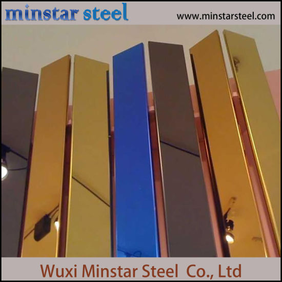 4X8 201 304 316 Bronze Mirror Finish Stainless Steel Sheet From China Manufacture