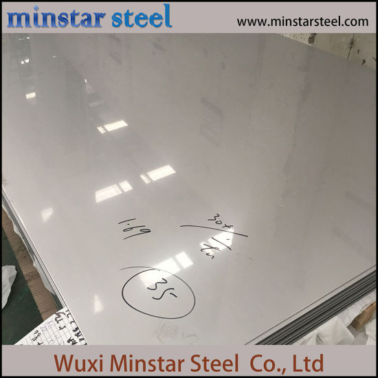 Cold Rolled Easy Bending 2B Finish Inox Sheet 304 Stainless Steel Sheet for Kitchen Cabinet
